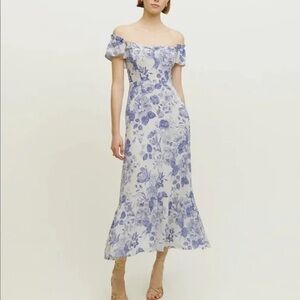 Reformation Butterfly Dress Lucerne Size 0